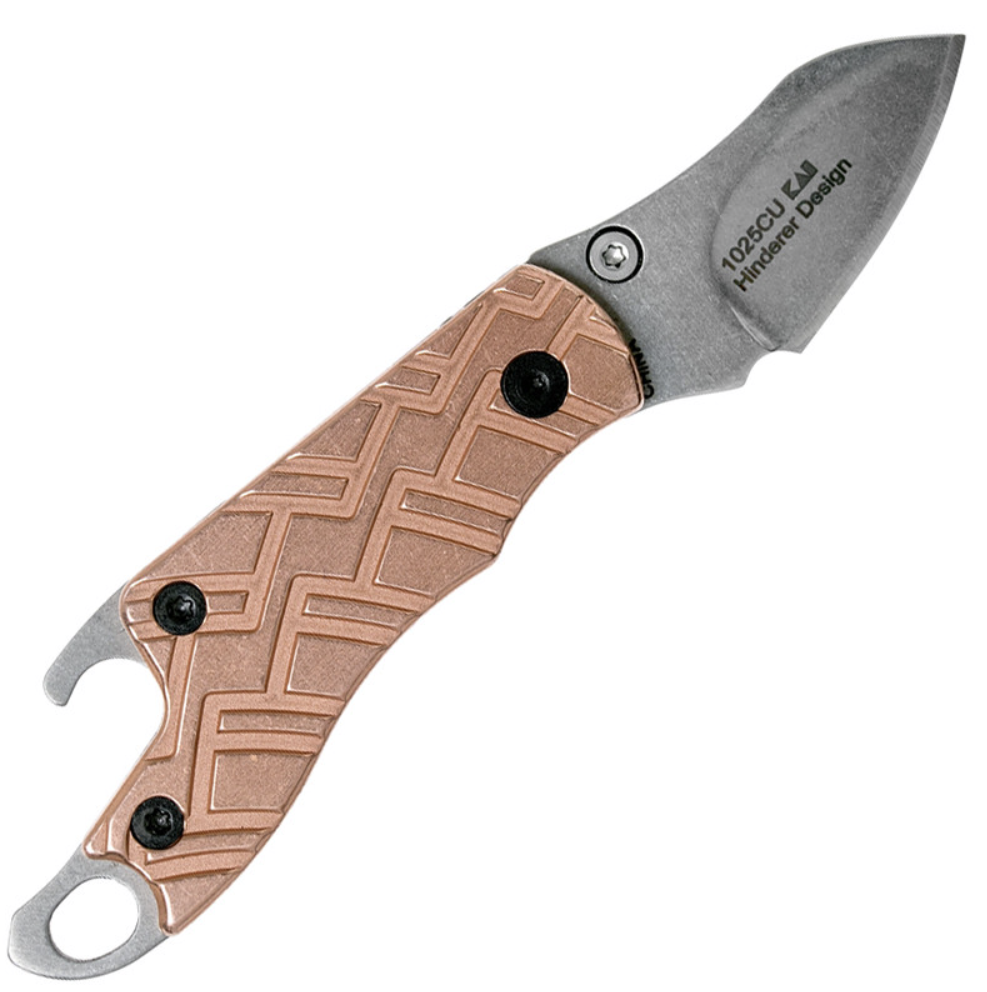 Нож Kershaw Cinder Copper с медной рукоятью (1025CUX) – фото №1 Нож Kershaw Cinder Copper с медной рукоятью (1025CUX) – №1