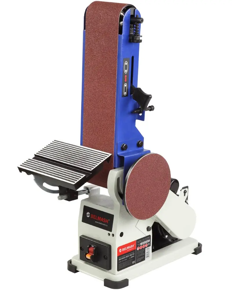 Станок шлифовальный Белмаш BDG-100/152 ленточно-дисковый – №3