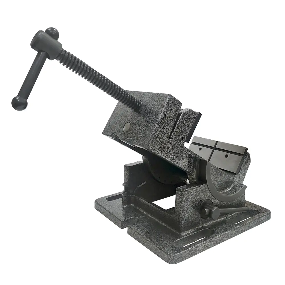 Тиски станочные Белмаш AV100 наклонные – №1