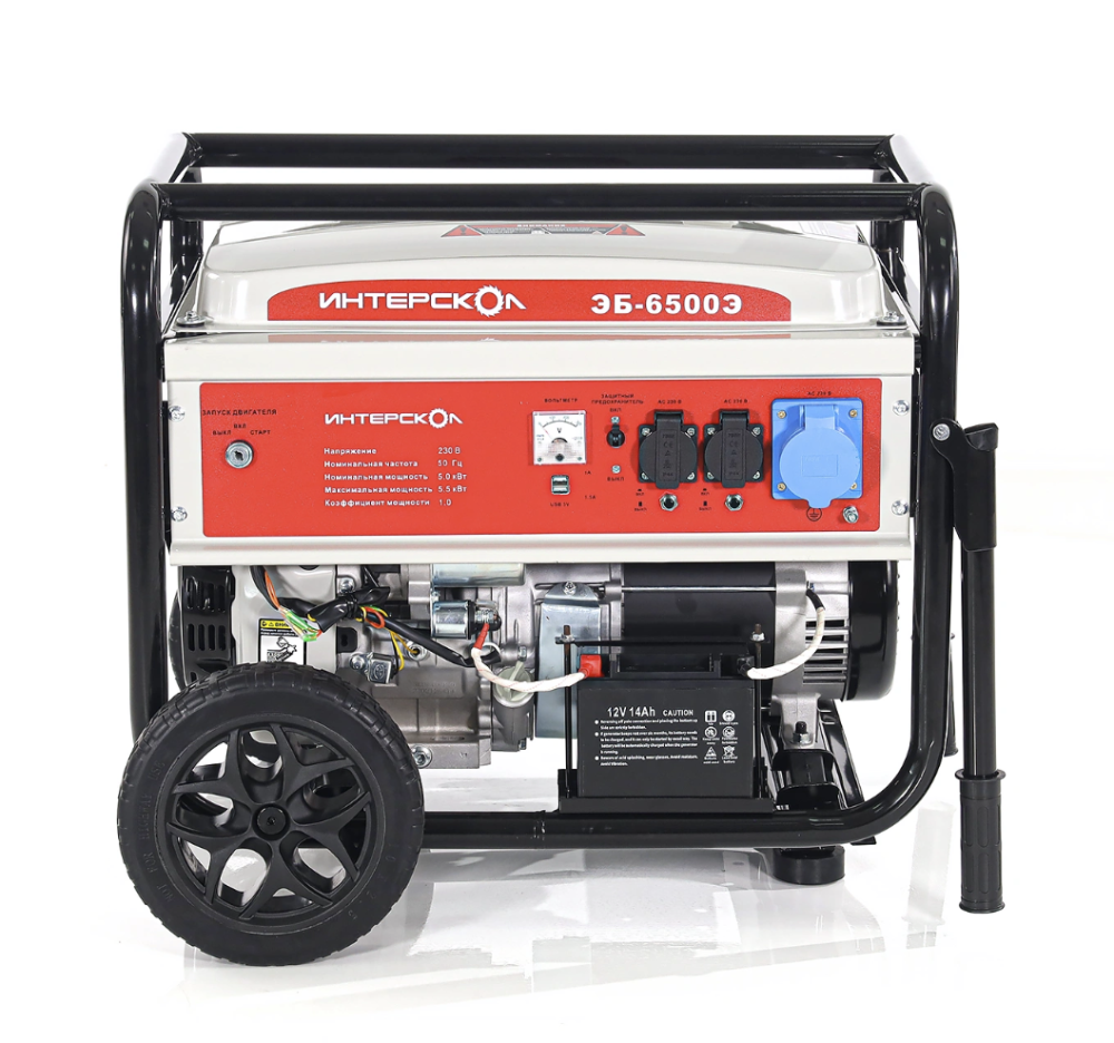 Генератор бензиновый Интерскол ЭБ-6500Э – №2