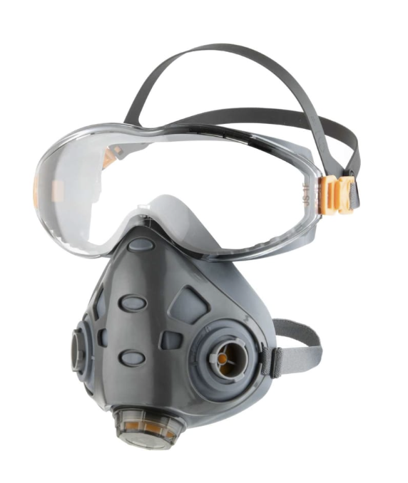 Полумаска с очками Jeta Safety Air Optics, размер L – №1