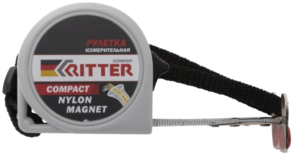 Рулетка Ritter Compact 5 м/25 мм – фото №1 Рулетка Ritter Compact 5 м/25 мм – №1