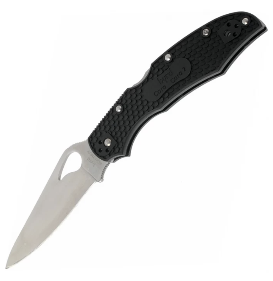 Нож Spyderco Byrd Meadowlark 2 с рукоятью Black FPN (BY04PBK2) – №1