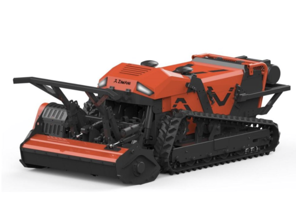 Аккумуляторная газонокосилка ZimAni RCM 100BE-PRO "Эверест Е" на радиоуправлении – фото №1 Аккумуляторная газонокосилка ZimAni RCM 100BE-PRO "Эверест Е" на радиоуправлении – №1