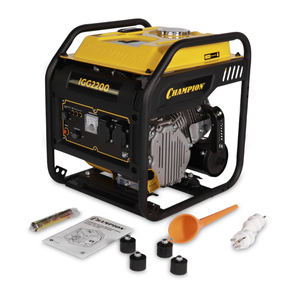Генератор бензиновый Champion IGG2200 инверторный – №3