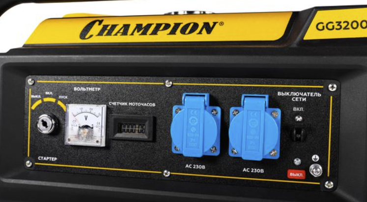 Генератор бензиновый Champion GG3200 EW – №1