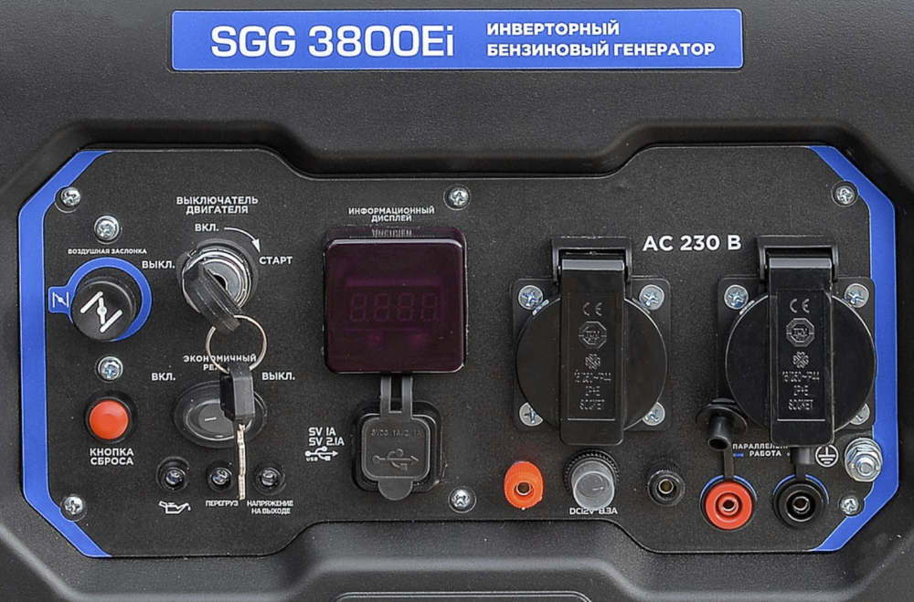 Генератор бензиновый TSS SGG 3800Ei инверторный – №4