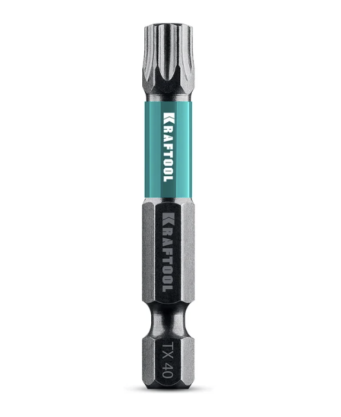 Бита Kraftool TX 40х50 мм (1 шт) – фото №1 Бита Kraftool TX 40х50 мм (1 шт) – №1
