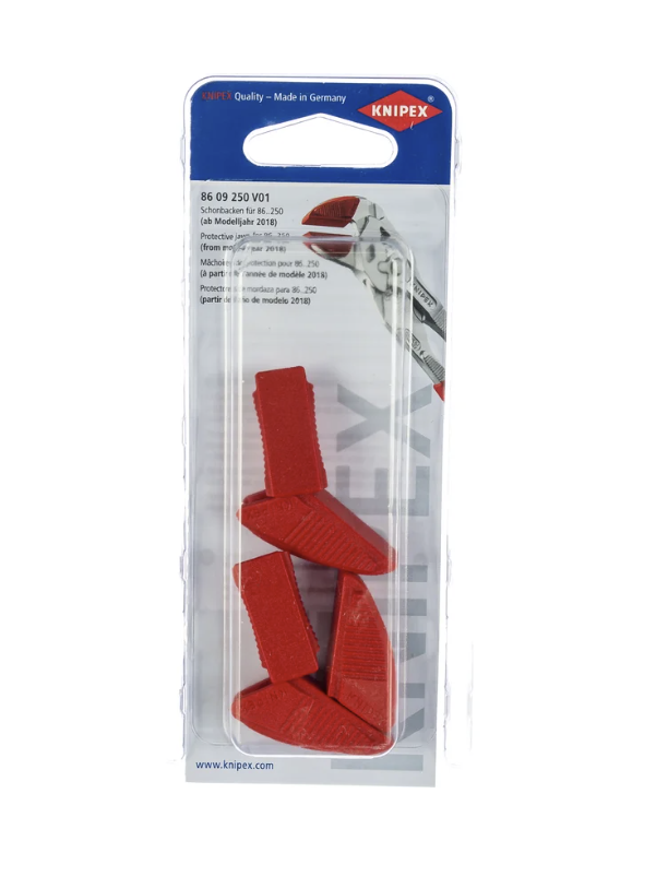 Губки защитные Knipex KN-86xx250 для переставных клещей-гаечных ключей – фото №4 Губки защитные Knipex KN-86xx250 для переставных клещей-гаечных ключей – №4