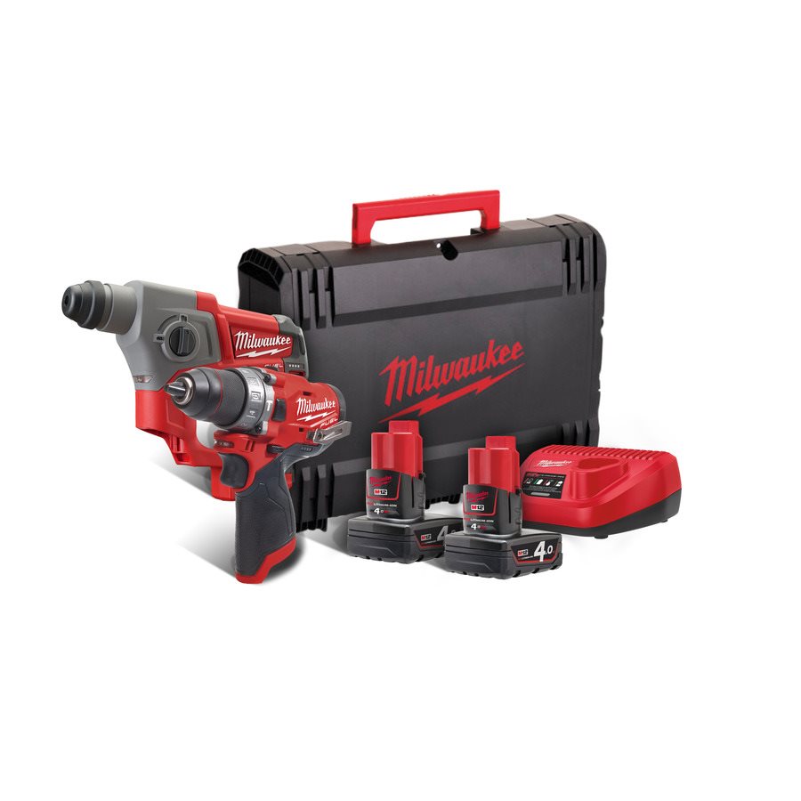Набор инструментов Milwaukee M12 FPP2B-402X – фото №1 Набор инструментов Milwaukee M12 FPP2B-402X – №1