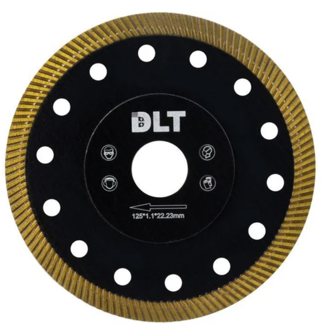 Диск алмазный DLT №9 125х22,2х1,1 мм – №1