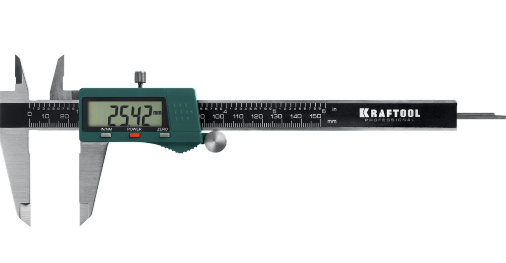Штангенциркуль электронный Kraftool 150 мм, металлический (34460-150) – №1