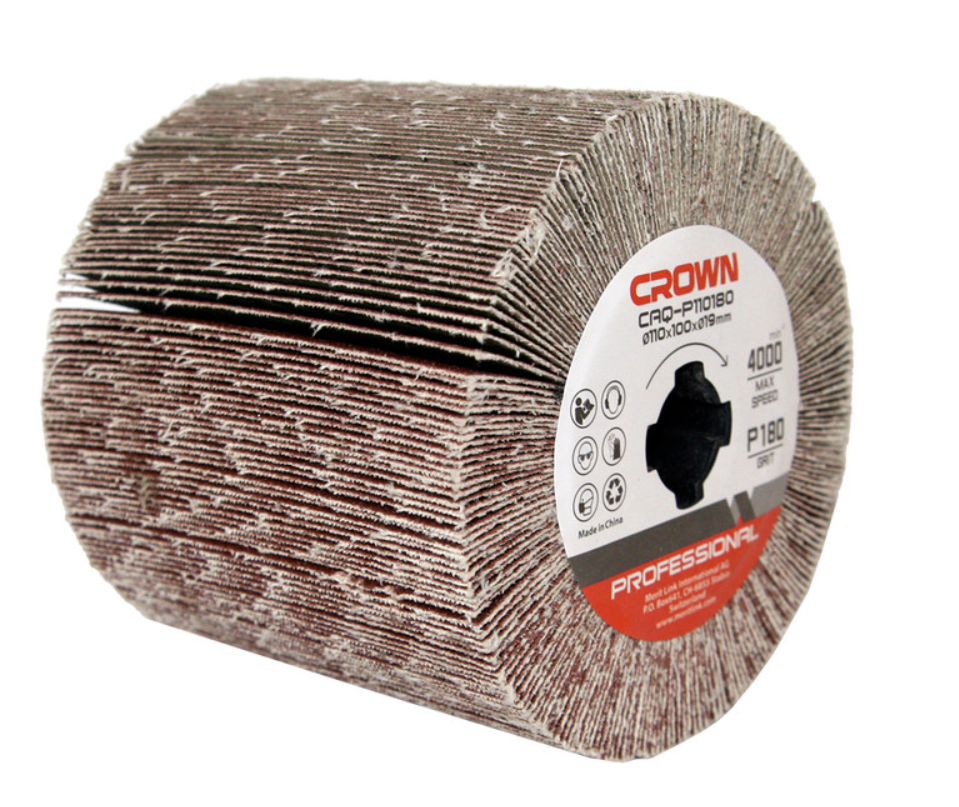 Щетка для браширования Crown CAQ-P110180 абразивная – №1