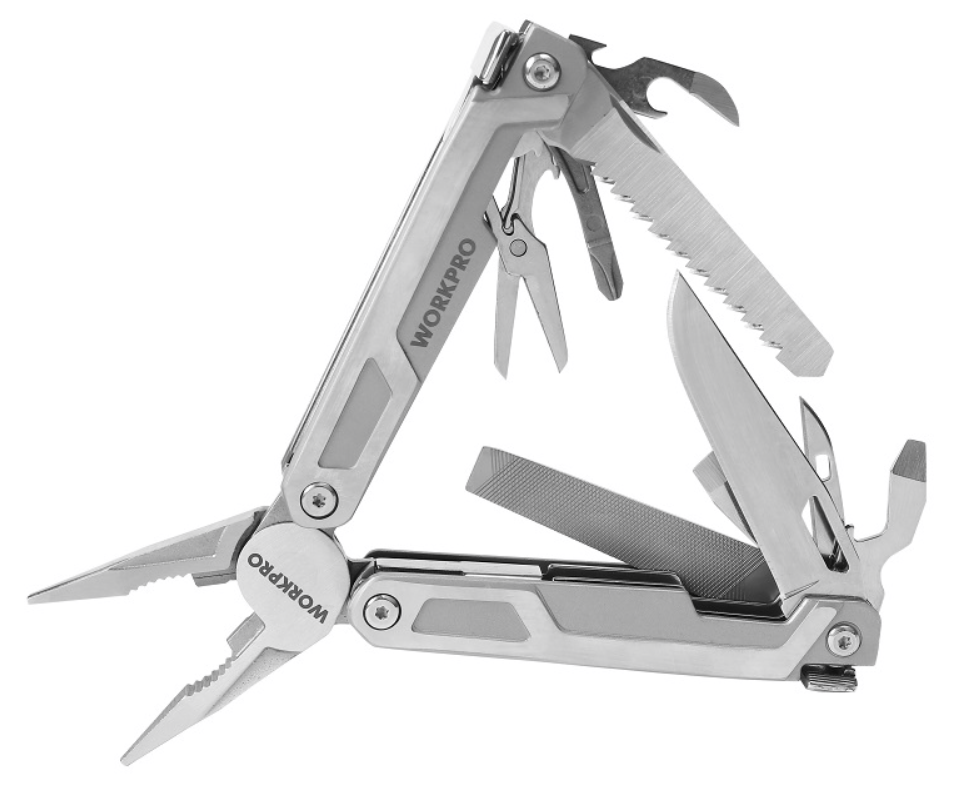 Мультитул WORKPRO 15 в 1 200 мм (WP382002) – фото №1 Мультитул WORKPRO 15 в 1 200 мм (WP382002) – №1