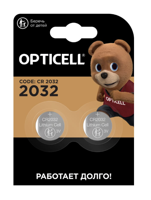 Батарейки Opticell Specialty CR2032 (2 шт) – №1