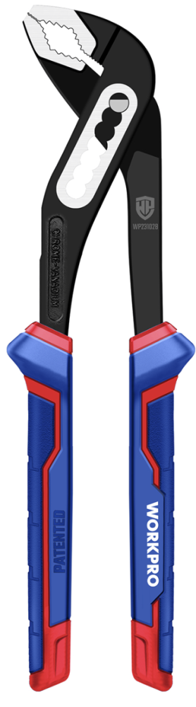 Клещи переставные WORKPRO CR-V 250 мм сантехнические (WP231028) – №1