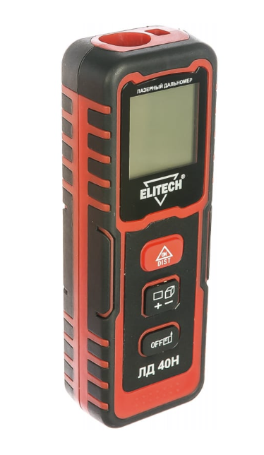 Лазерный дальномер Elitech ЛД 40Н – фото №1 Лазерный дальномер Elitech ЛД 40Н – №1