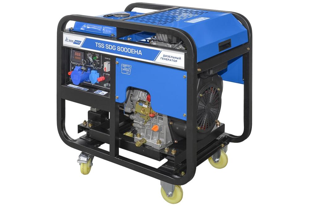 Генератор дизельный TSS SDG 8000 EHA – фото №1 Генератор дизельный TSS SDG 8000 EHA – №1
