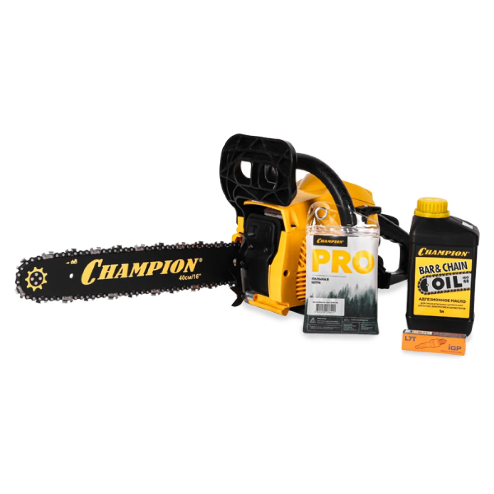 Пила цепная бензиновая Champion 237-16" (АКЦИЯ) – №1