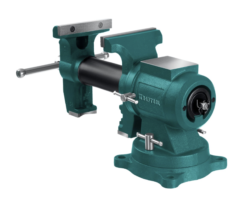 Тиски слесарные Kraftool 3D Multi-Purpose 125 мм (32706-125) – фото №1 Тиски слесарные Kraftool 3D Multi-Purpose 125 мм (32706-125) – №1