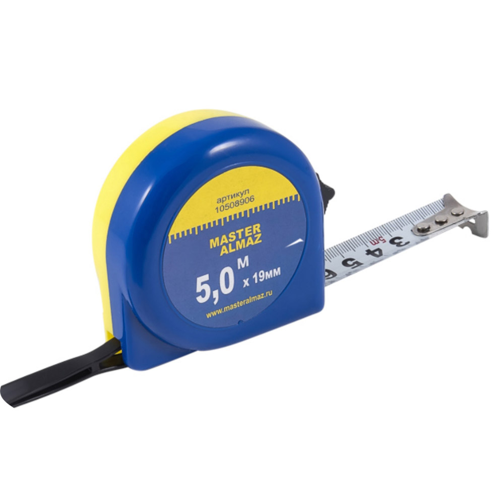 Рулетка МастерАлмаз 3м х 16 мм – №1