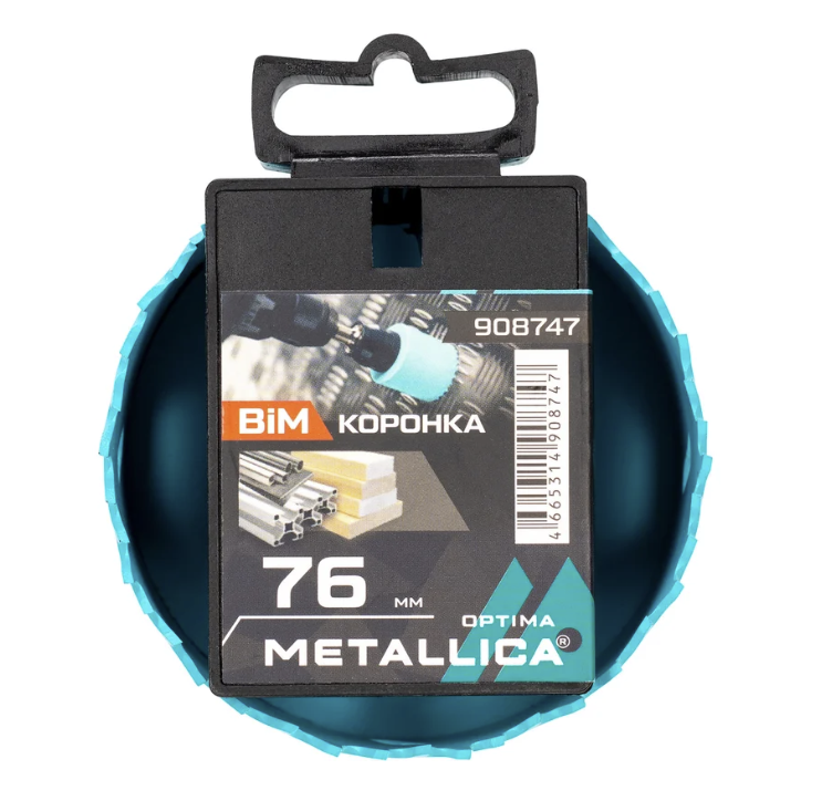 Коронка по металлу Metallica Optima 76 мм, 5/8" – фото №1 Коронка по металлу Metallica Optima 76 мм, 5/8" – №1
