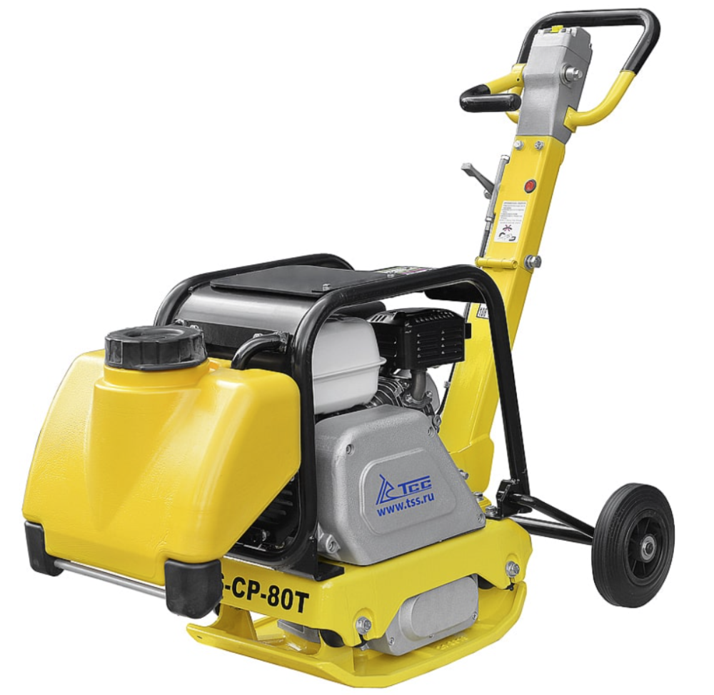 Виброплита бензиновая TSS-CP- 80T реверсивная (гидравлический привод) – №1