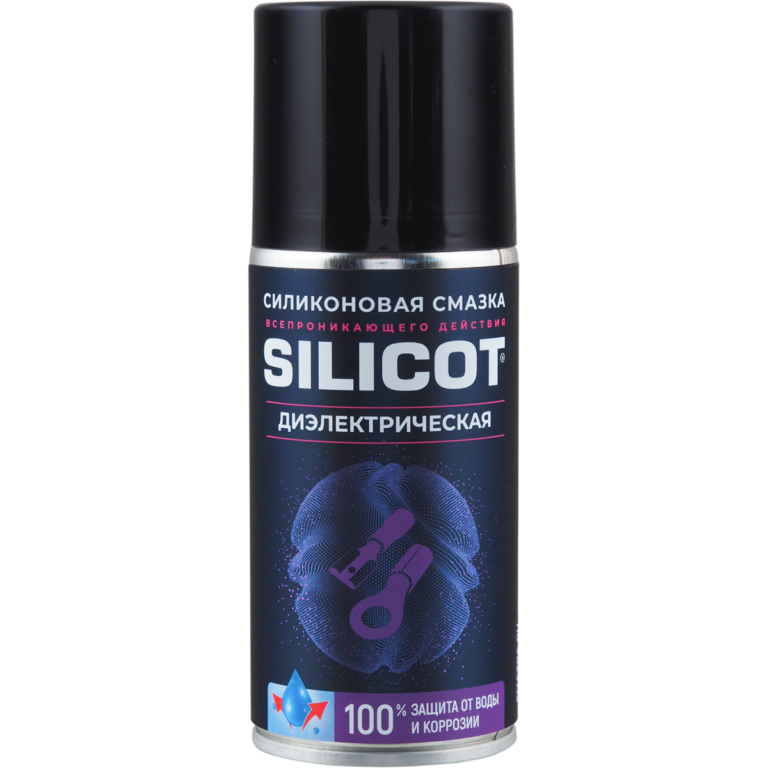 Смазка-спрей силиконовая диэлектрическая Silicot Spray ВМПАВТО 150 мл – №1