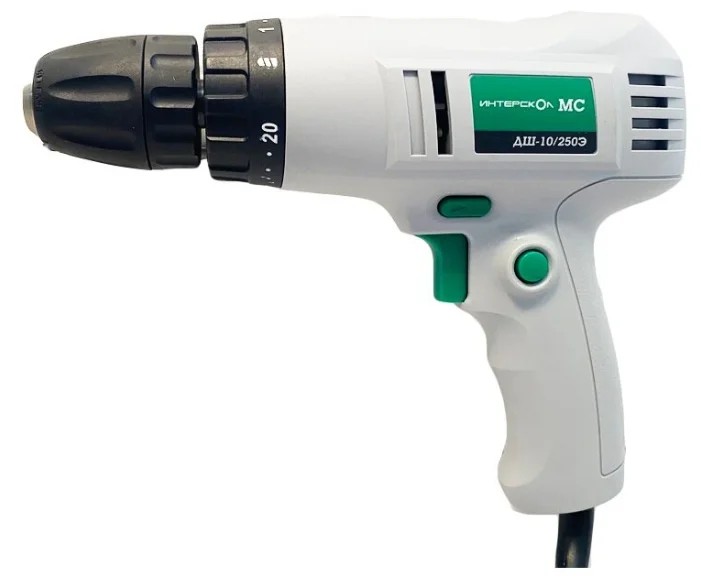 Дрель-шуруповерт Интерскол ДШ-10/250Э МС – №1