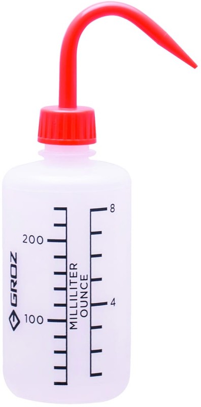 Масленка нажимного типа из пластика Groz, 250 мл – №1
