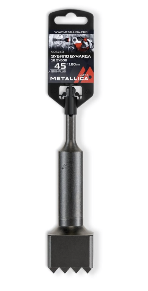 Зубило бучарда SDS-max Metallica Ultra 16T 45х180/130 мм – №1