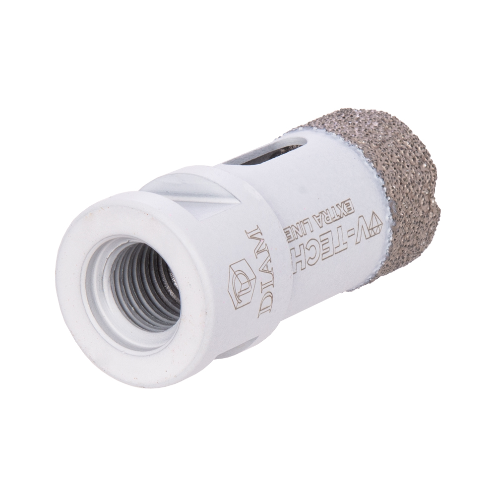 Сверло алмазное по керамике Diam Extra Line V-Tech 25х35хМ14 – фото №2 Сверло алмазное по керамике Diam Extra Line V-Tech 25х35хМ14 – №2