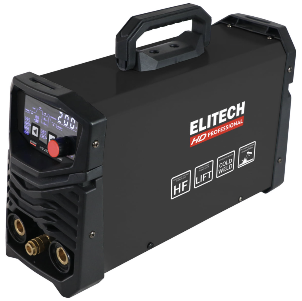 Сварочный аппарат Elitech HD WM 200 DC Pulse – фото №1 Сварочный аппарат Elitech HD WM 200 DC Pulse – №1