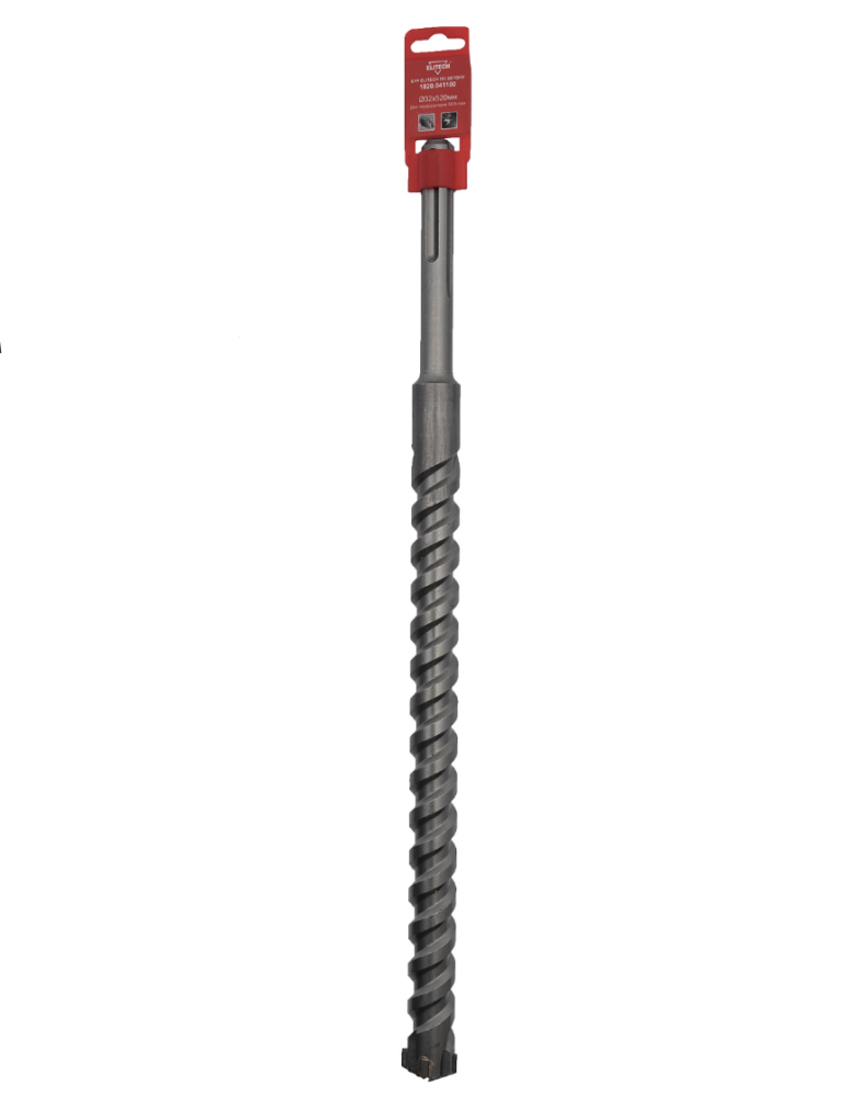 Бур крестовой SDS-max Elitech 32х520 мм – №1
