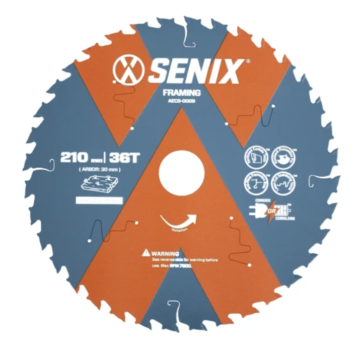 Диск пильный Senix 210 мм х 30 мм 36Т по дереву – №1