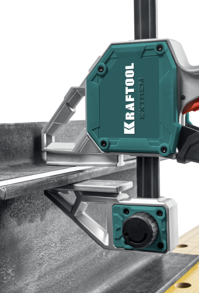 Струбцина Kraftool Extrem 450/95 мм пистолетная – фото №1 Струбцина Kraftool Extrem 450/95 мм пистолетная – №1