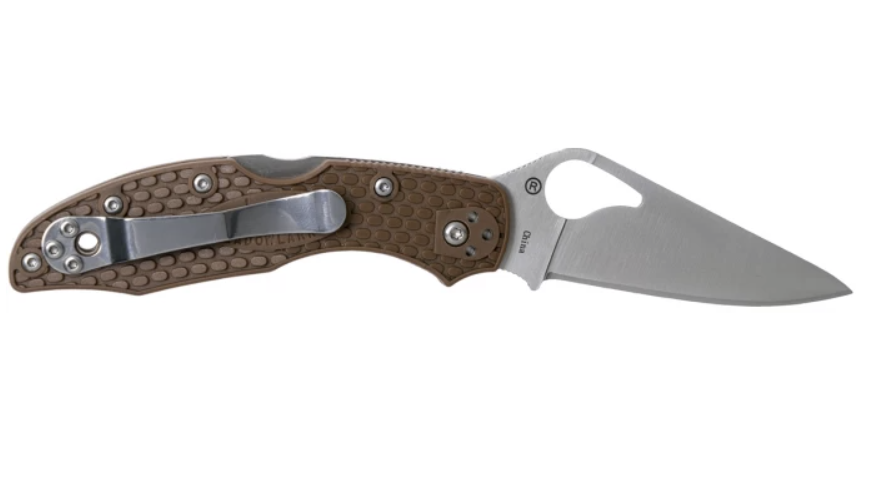 Нож Spyderco Byrd Meadowlark 2 с рукоятью Brown FPN (BY04PBN2) – №1