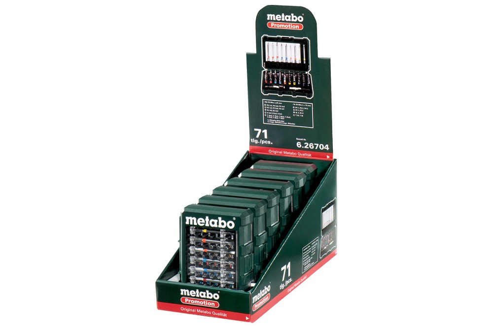Набор бит Metabo (71 шт) – фото №1 Набор бит Metabo (71 шт) – №1