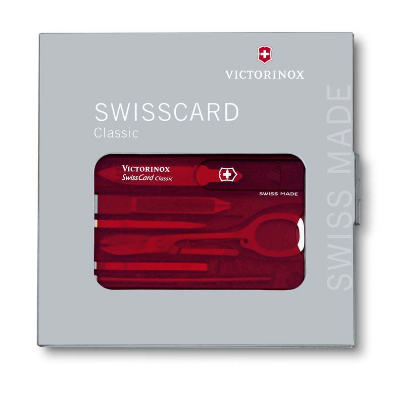 Швейцарская карточка Victorinox SwissCard Classic 13 пр. (0.7100.T) – №2