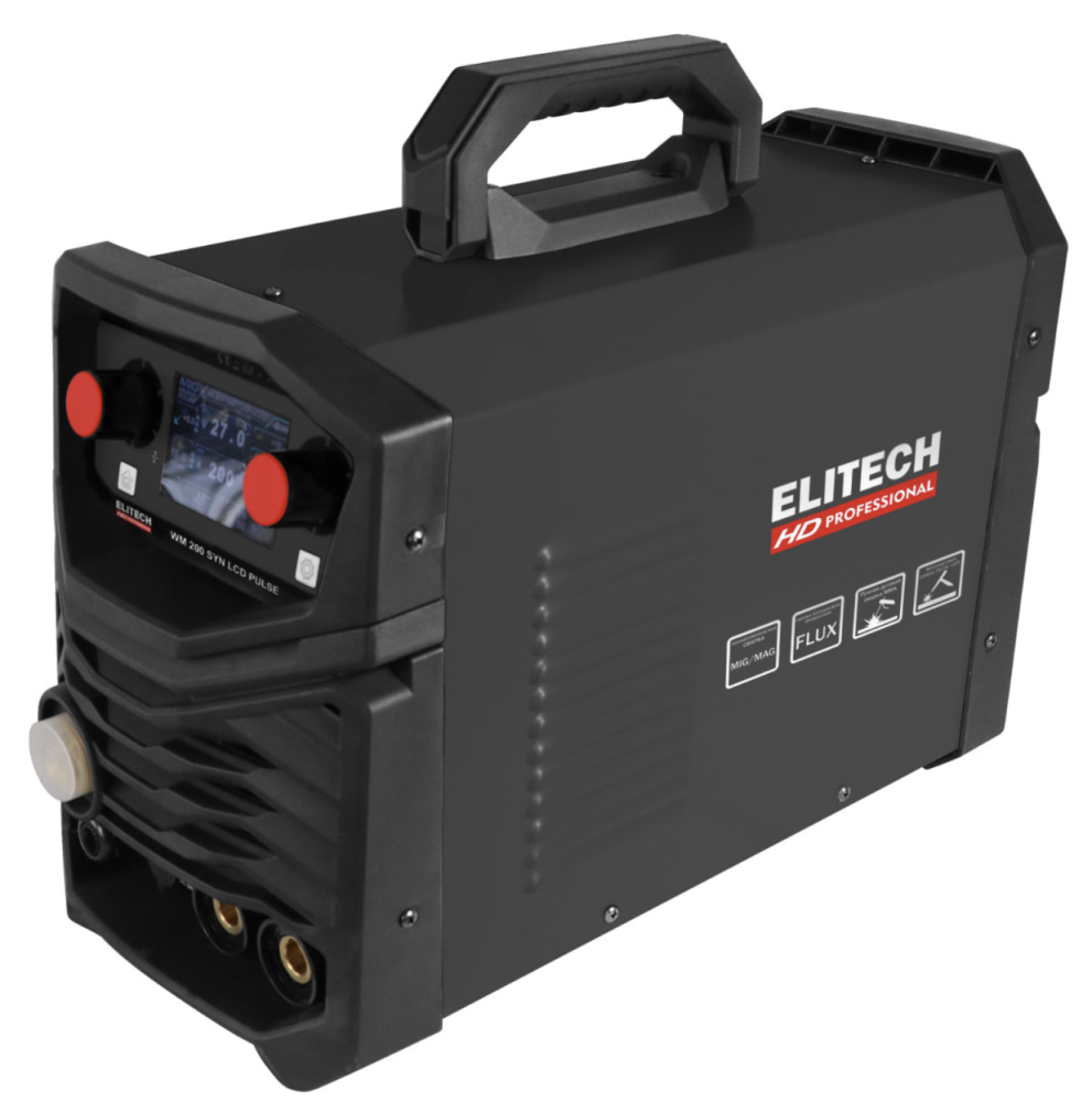 Сварочный полуавтомат Elitech HD WM 200 SYN LCD Pulse – №1