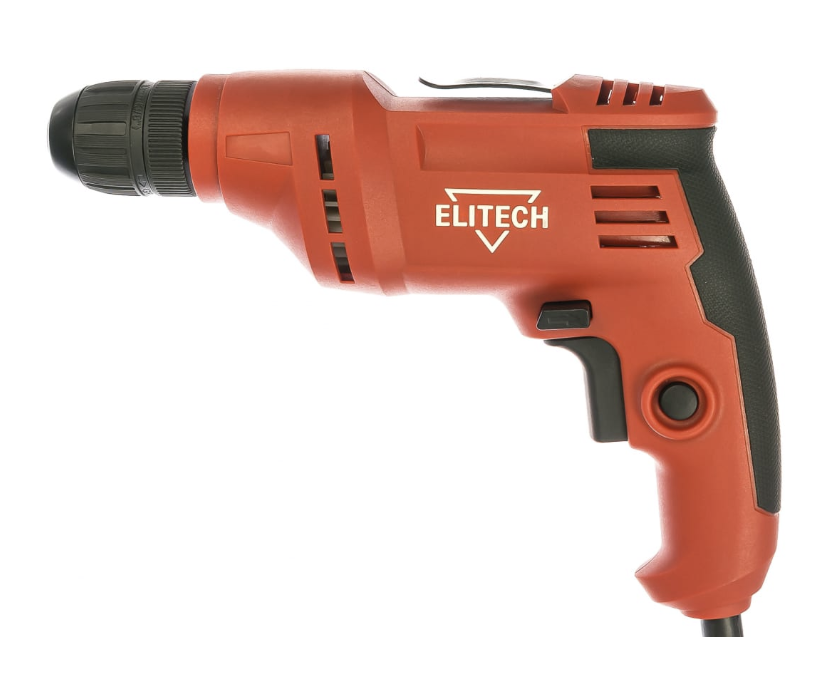 Дрель Elitech Д 400РЭ – фото №1 Дрель Elitech Д 400РЭ – №1