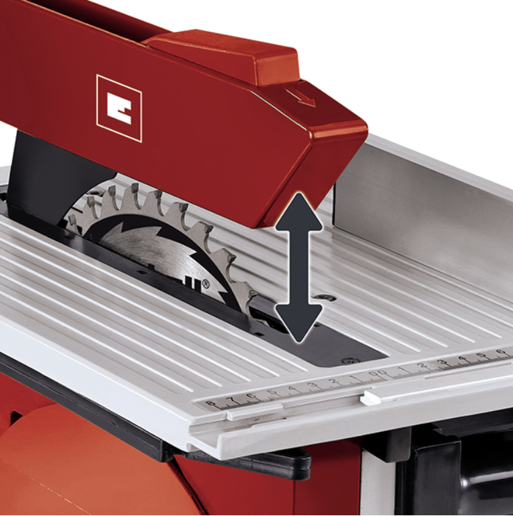 Пила торцовочная с площадкой Einhell TC-MS 2513 T – №1