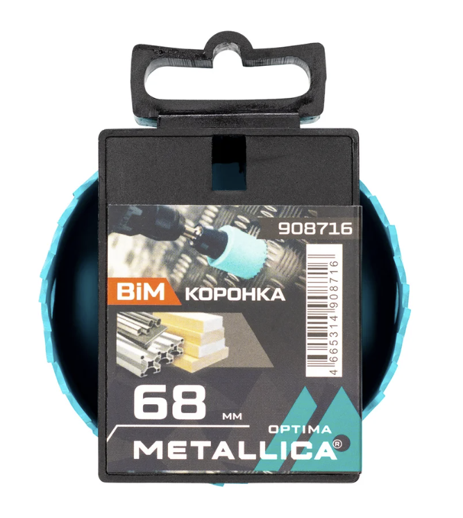 Коронка по металлу Metallica Optima 68 мм, 5/8" – фото №1 Коронка по металлу Metallica Optima 68 мм, 5/8" – №1