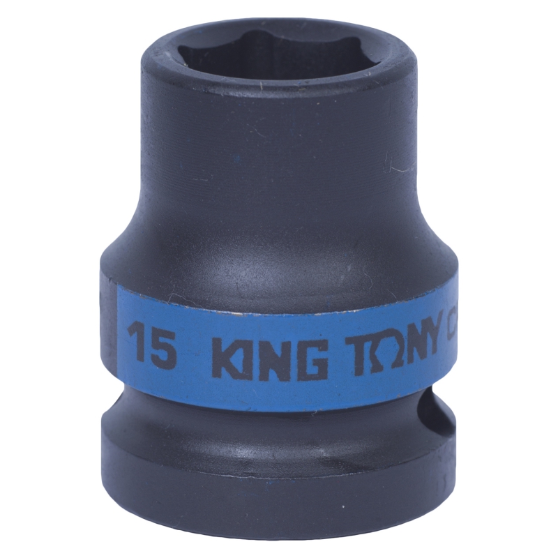 Головка торцевая King Tony 15 мм 1/2" ударная – фото №1 Головка торцевая King Tony 15 мм 1/2" ударная – №1
