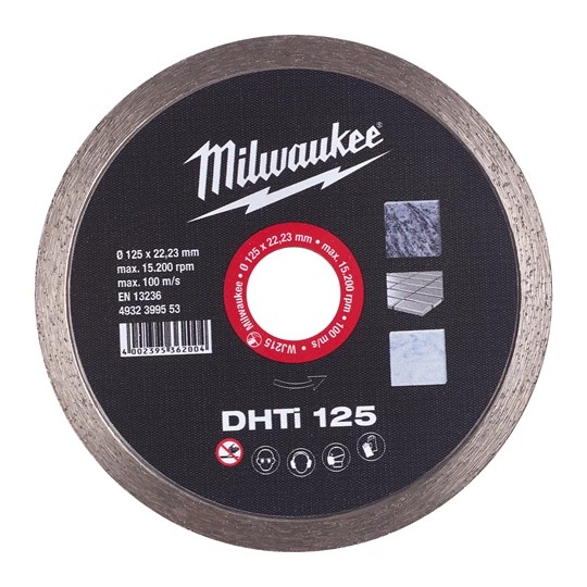 Диск алмазный Milwaukee DHTi 125х22,2 мм – фото №1 Диск алмазный Milwaukee DHTi 125х22,2 мм – №1