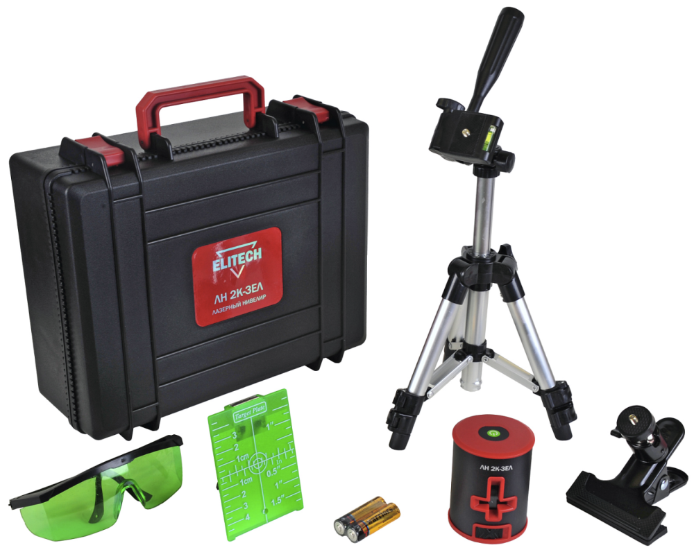 Уровень лазерный Elitech ЛН 2К-ЗЕЛ – №1
