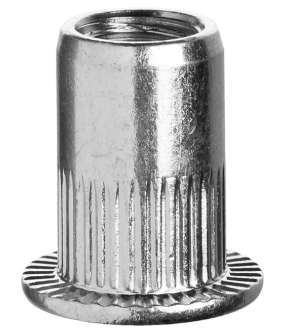 Заклепки резьбовые Зубр М6х15 мм стальные с насечкой (15 шт) – №1