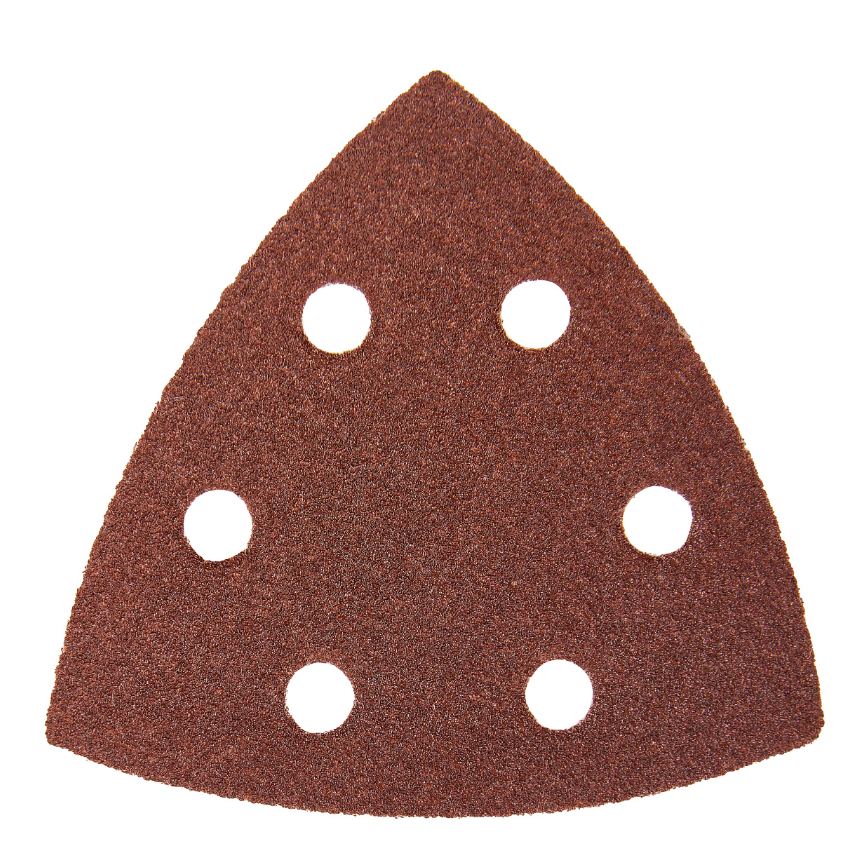 Лист шлифовальный Elitech 93х93 мм Р100, треугольный (5 шт) – №1
