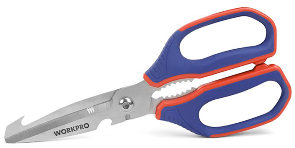 Ножницы кухонные многофункциональные WORKPRO 250 мм (WP214006) – фото №1 Ножницы кухонные многофункциональные WORKPRO 250 мм (WP214006) – №1