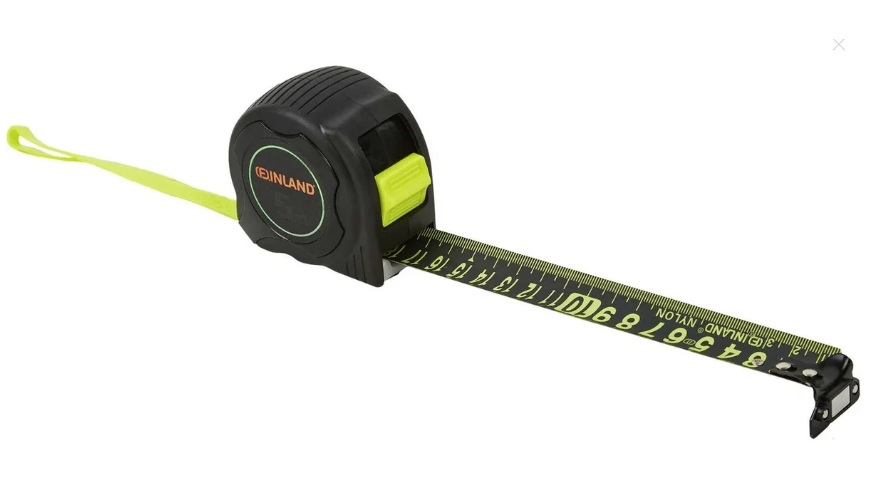 Рулетка Finland с черным полотном 5 м х 28 мм (1956) – №1